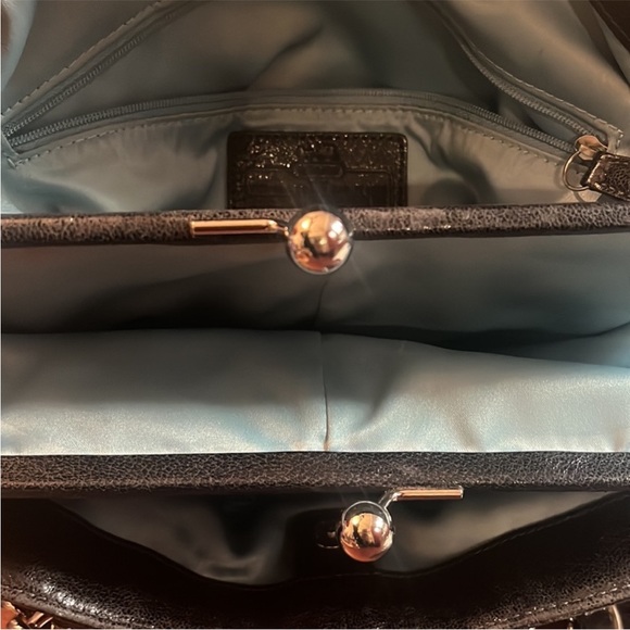 Coach Rare Limited Edition Madison Pleated Kisslock Shoulder Bag - Picture 4 of 12